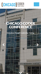 Mobile Screenshot of chicagocoderconference.com